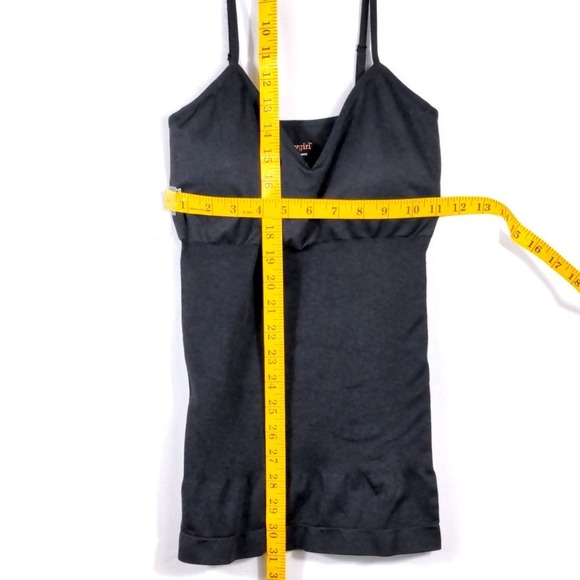 Skinnygirl Smoothers & Shapers Black Camisole Tank Top Medium 7084-61 - Picture 5 of 7
